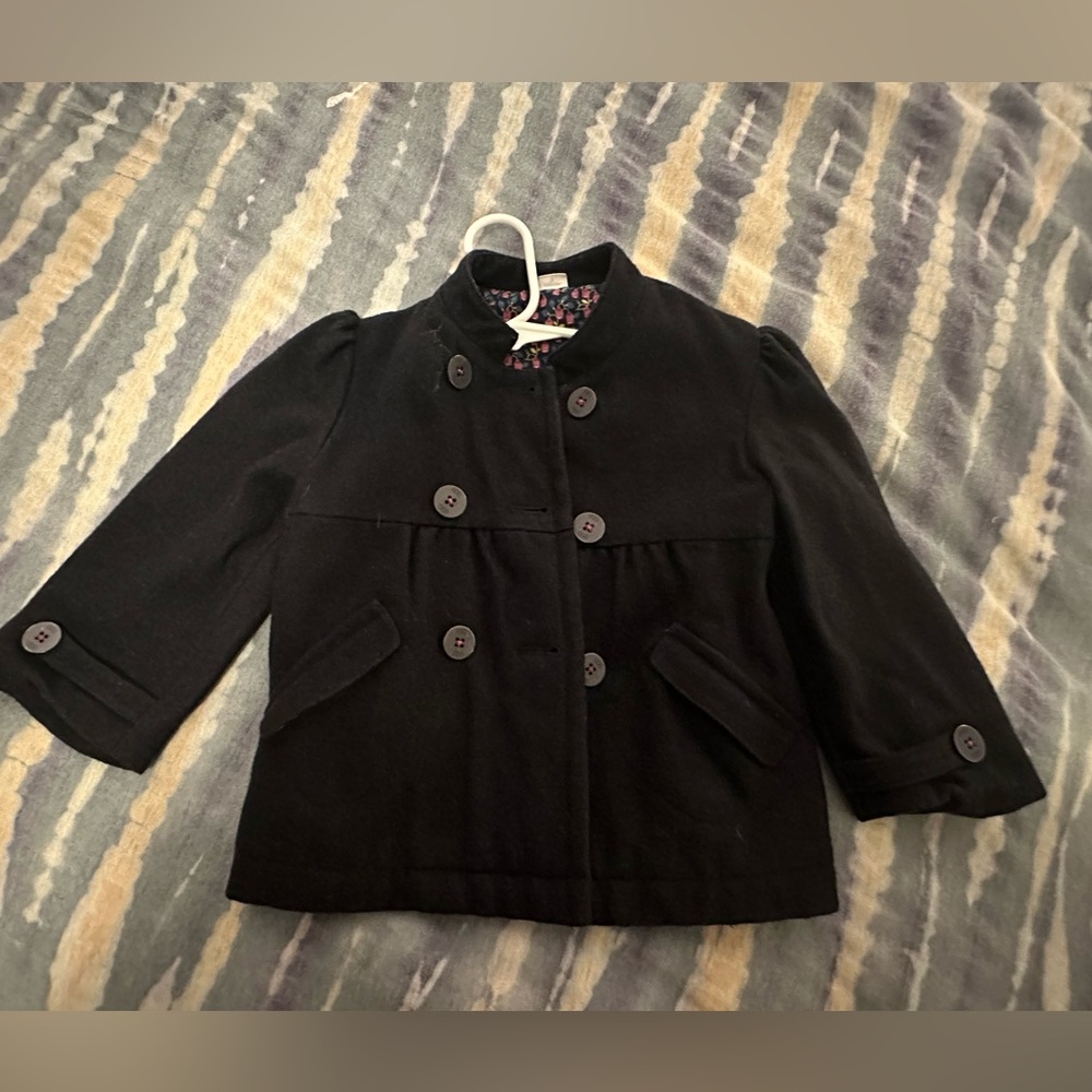 3T pea coat  color black